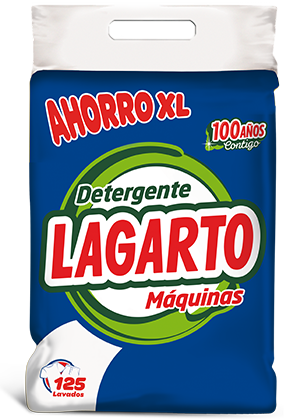 Detergente Lagarto Máquinas 125 Dosis