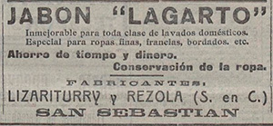 1922---LAGARTO---Anuncio-en-Prensa-La-Acción---LA-ACCION-16-08-1922_extracto