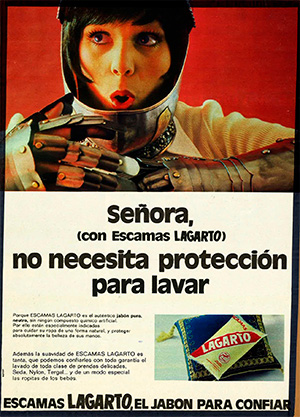 1972---LAGARTO---Escamas---Anuncio-LECTURAS---No-necesita-proteccion-para-lavar