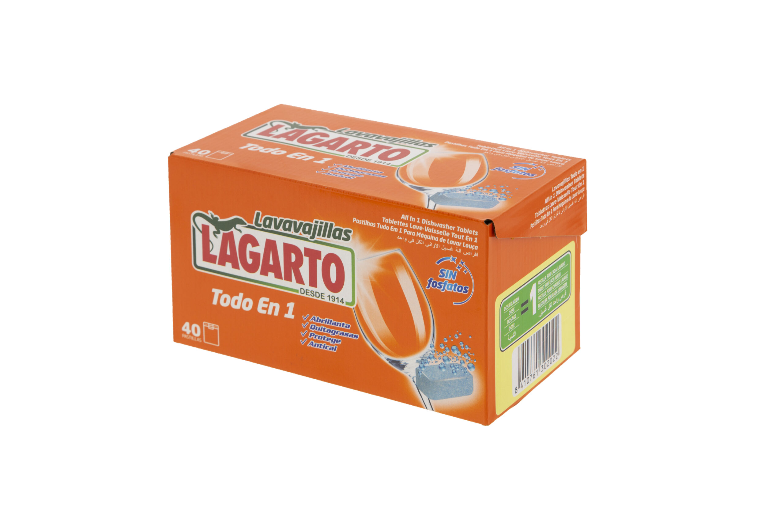 Detergente liquido al jabón 40 lavados - Lagarto