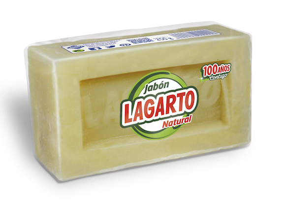 cartel exposición híbrido Lagarto: jabones y detergentes | 100 años contigo