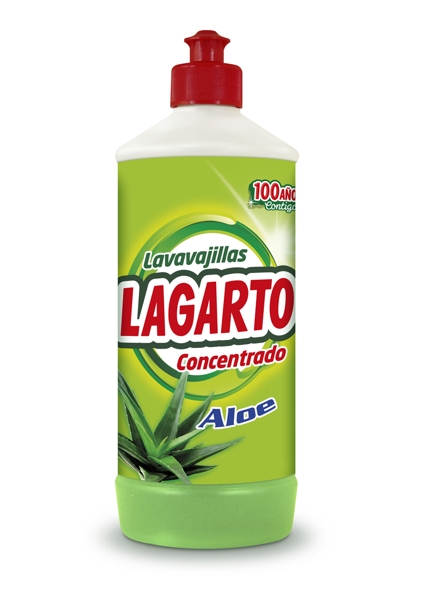 Lavavajillas Lagarto Concentrado Aloe 750ml
