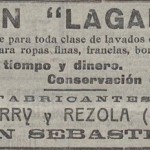 1922 - LAGARTO - Anuncio en Prensa La Acción - LA ACCION 16-08-1922 Extracto