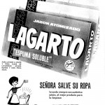 1964 - LAGARTO - Detergente Máquina Espuma Soluble