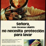 1972 - LAGARTO - Escamas - Anuncio LECTURAS - No necesita proteccion para lavar