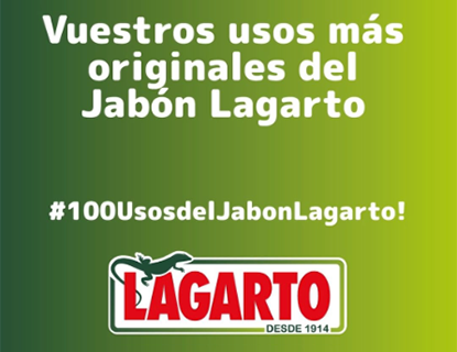 100 Usos del Jabón Lagarto: nuestra campaña en redes sociales
