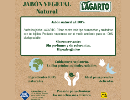 ‘Lagarto’ se alinea con las nuevas tendencias y lanza una pastilla 100% vegetal