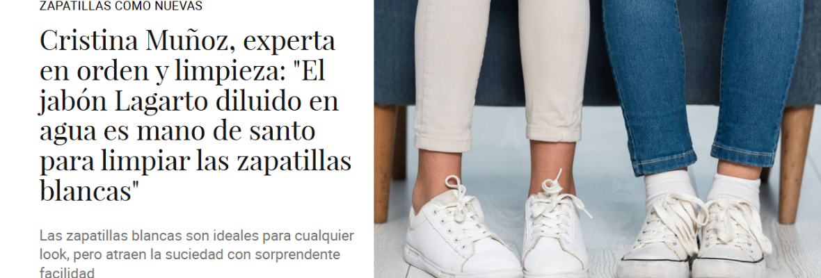 Cristina Muñoz, experta en orden y limpieza: 